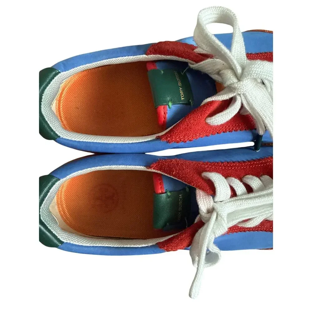 Tory Burch RARE Hank Retro Sneakers Size 7.5